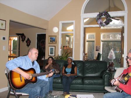 New Years day sing in!