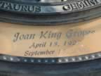 This is unbelievable to me to see my mom's birth and death dates. (50kb)