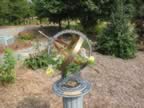 Three yellow roses were placed on the urn - one for each of her children- Joe, Greg and Vivian (145kb)