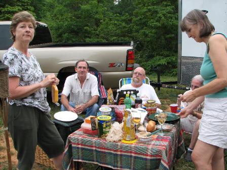 Cara Percy always wins best food spread at our concerts!